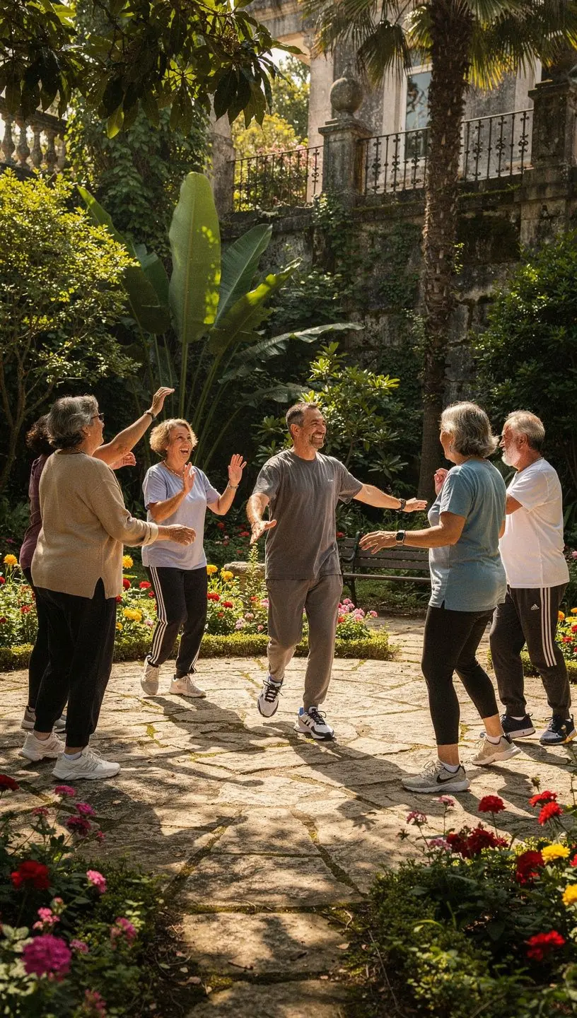 Dance event fostering social integration and resilience.