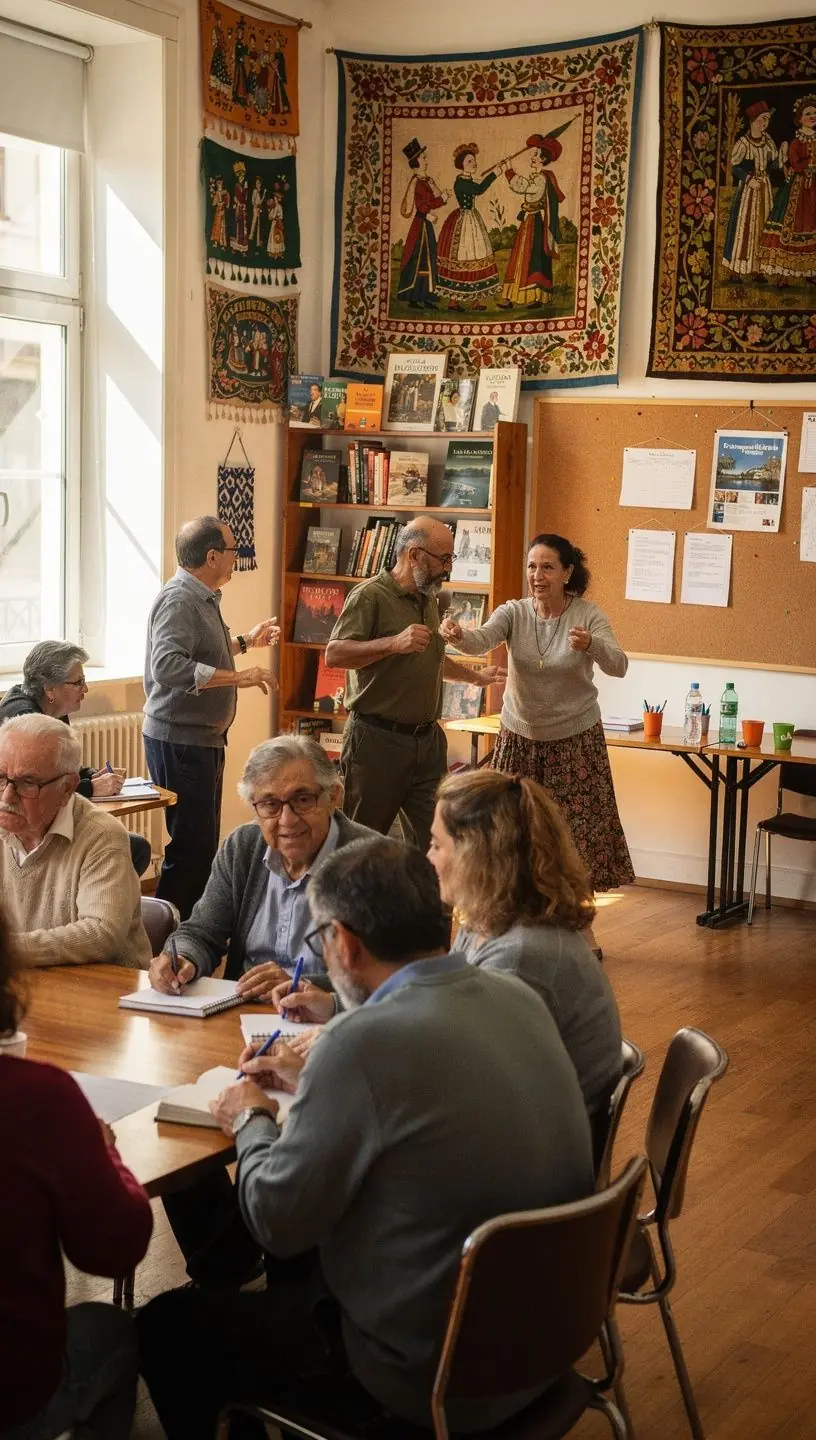 Dance promoting social reintegration in coaching academies