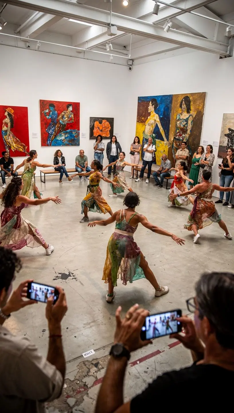 Engaging dance program participants in group activities